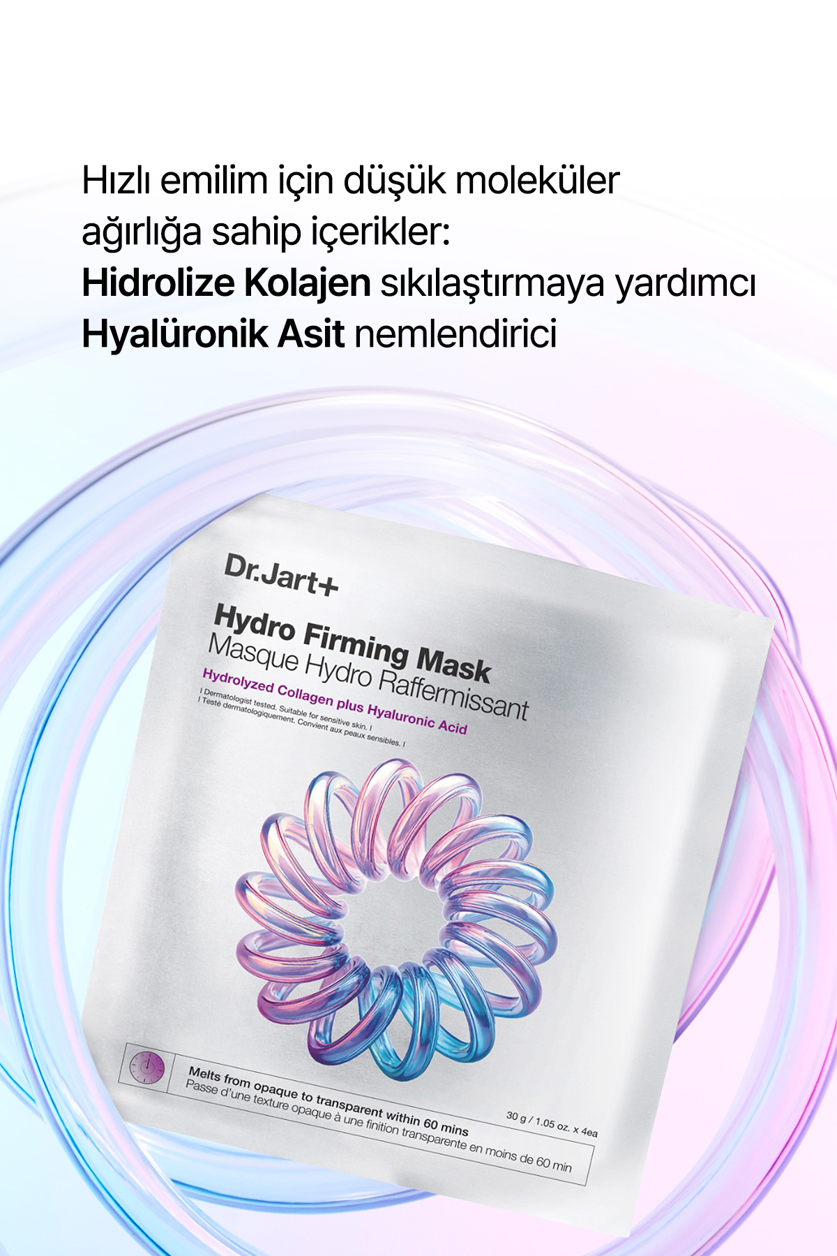 Hydro Sıkılaştırıcı Maske | Kolajen, Hyalüronik Asit — 142296 — تصویر 6 از 9