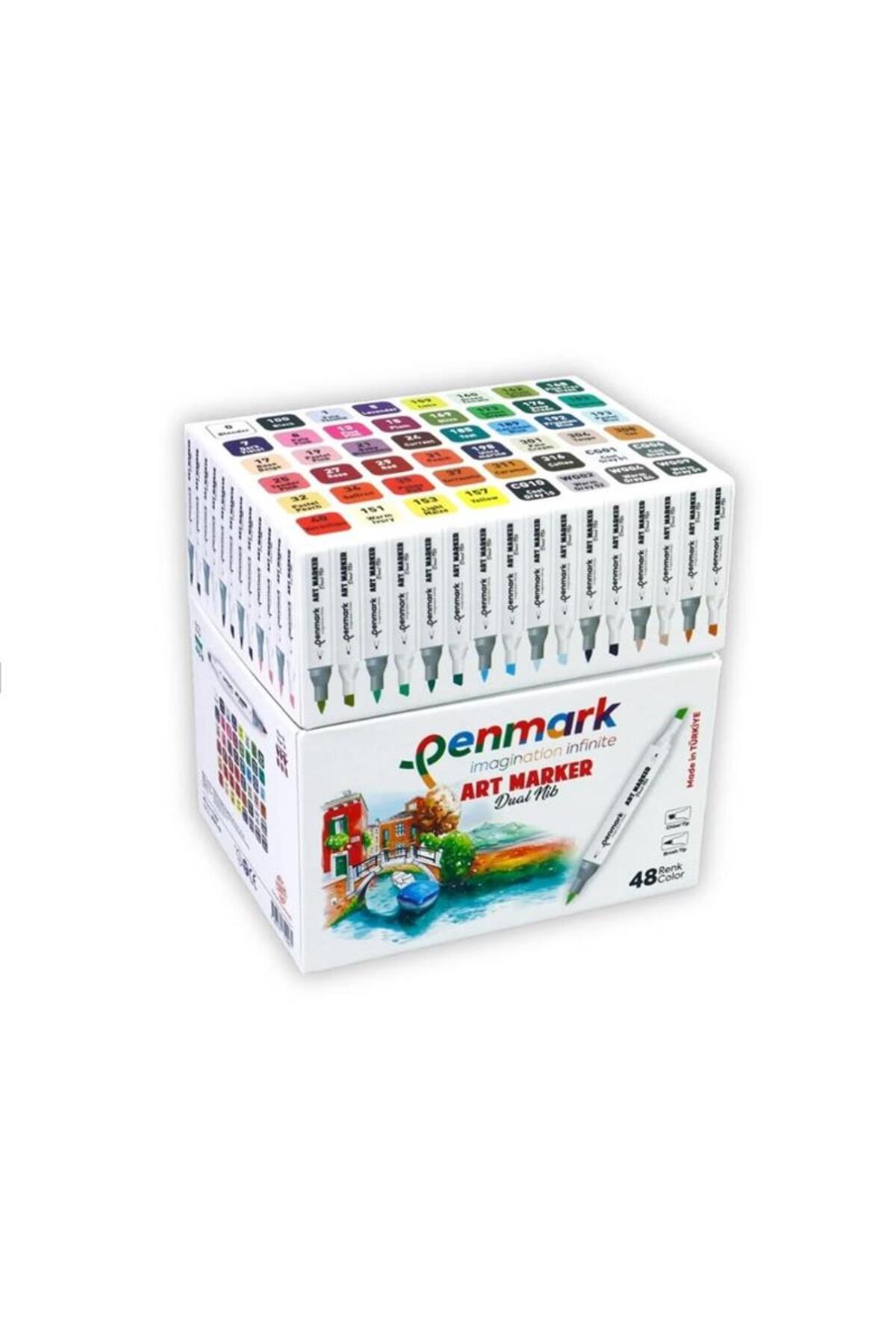 Marker's Art Brush Pen Set of 48