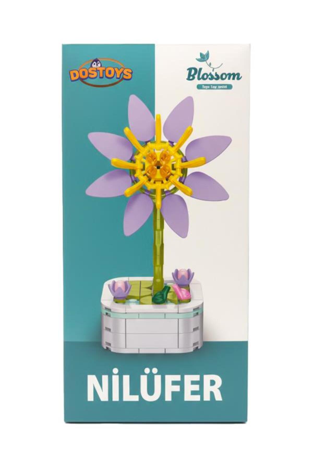 DOSTOYS Yapı Taşı Serisi Çiçek Yapım Seti Nilüfer - Fiyatı, Yorumları
