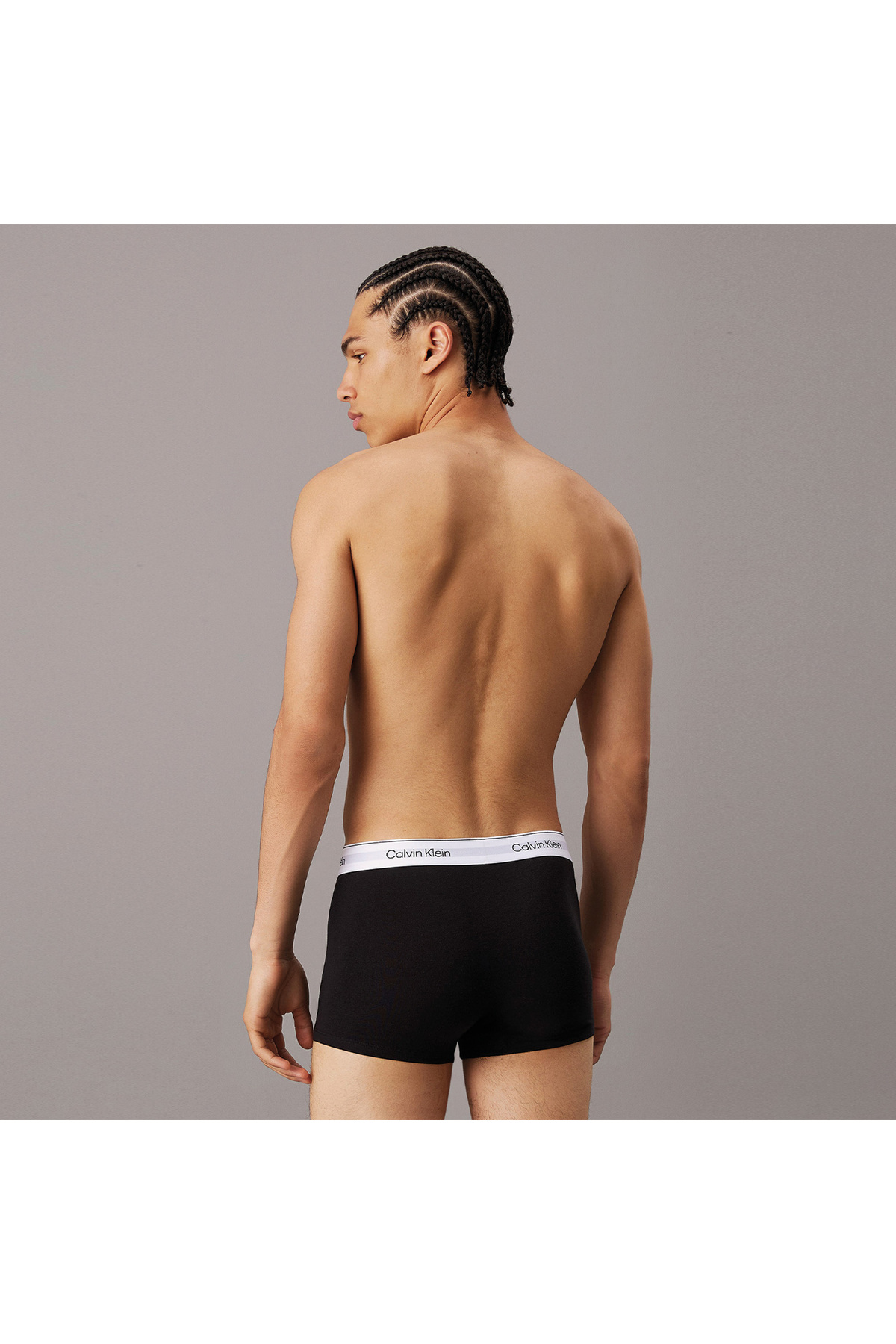 Calvin Klein  Trunk 3'lü Erkek Siyah Boxer - Görsel 3