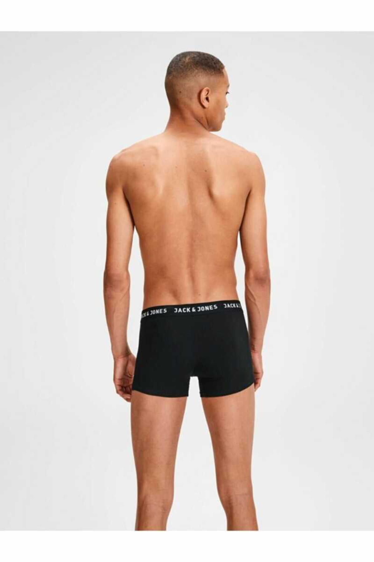 Jack & Jones  Jack&Jones Jachuey Trunks 5 Pack Noos 12142342 Erkek Boxer Siyah - Görsel 3