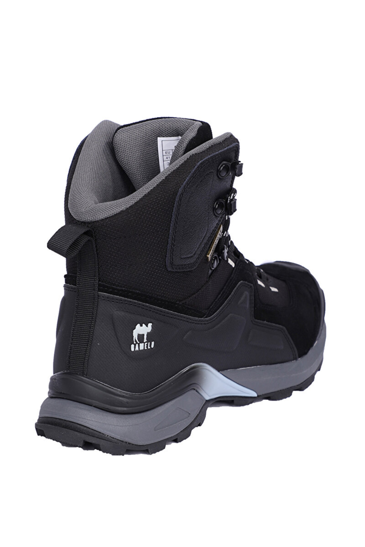 GAMELU  Volt Bot Watherproof Su geçirmez Kauçuk Taban Outdoor Erkek Bot SİYAH - Görsel 4