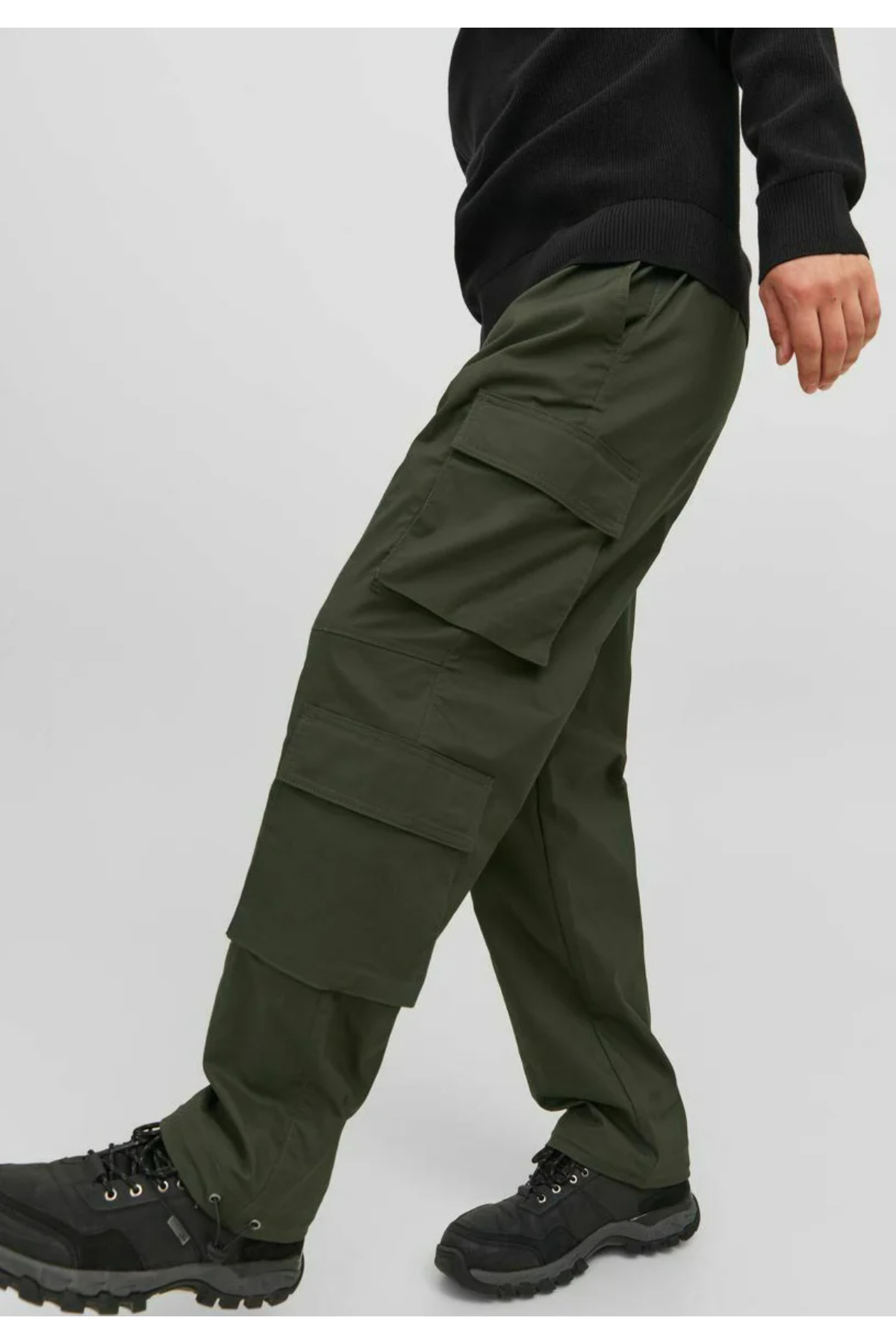 شلوار ورزشی مردانه راسته فاق نرمال | جک اند جونز Jack & Jones 23mejck00000011 - تصویر 4