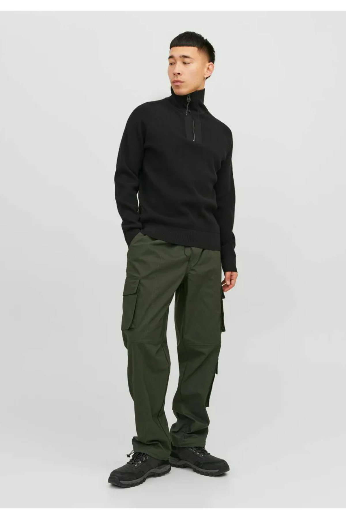 شلوار ورزشی مردانه راسته فاق نرمال | جک اند جونز Jack & Jones 23mejck00000011 - تصویر 2