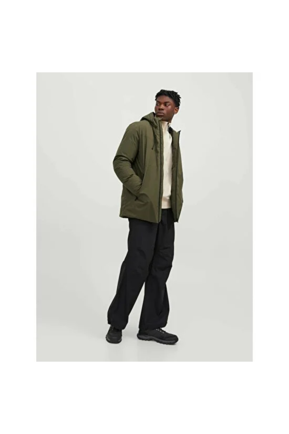 کاپشن مردانه راسته آستین استاندارد | جک اند جونز Jack & Jones TYC1T82KJN169752599139476 - تصویر 2
