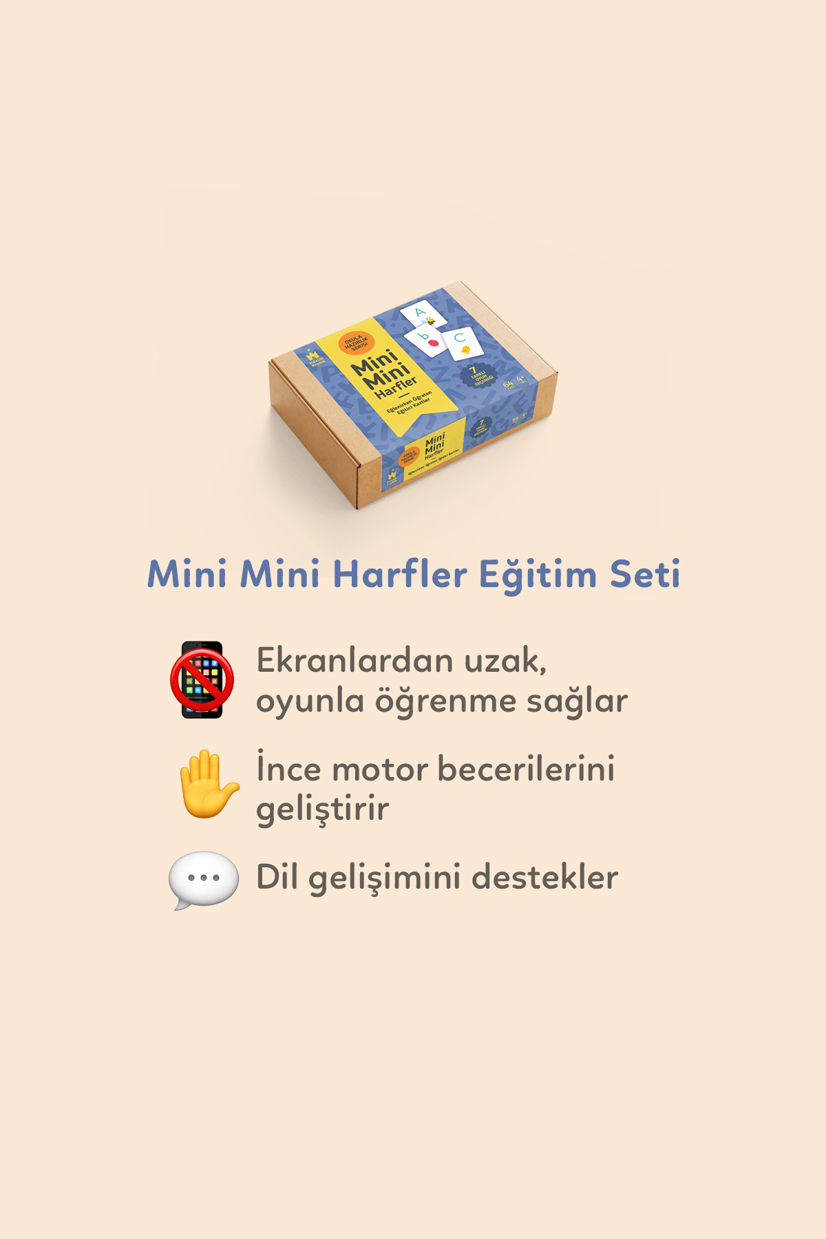 Küçük Krallık Harfler Seti | 64 Harf Kartı | 7 Oyun fotoğrafı 5 (önizleme)