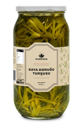 GURESSA Kaya Koruğu Turşusu 1000 ml (Mezelik & Atıştırmalık)