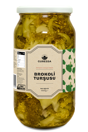 GURESSA Brokoli Turşusu 1000 ml (Atıştırmalık & Sofralık)
