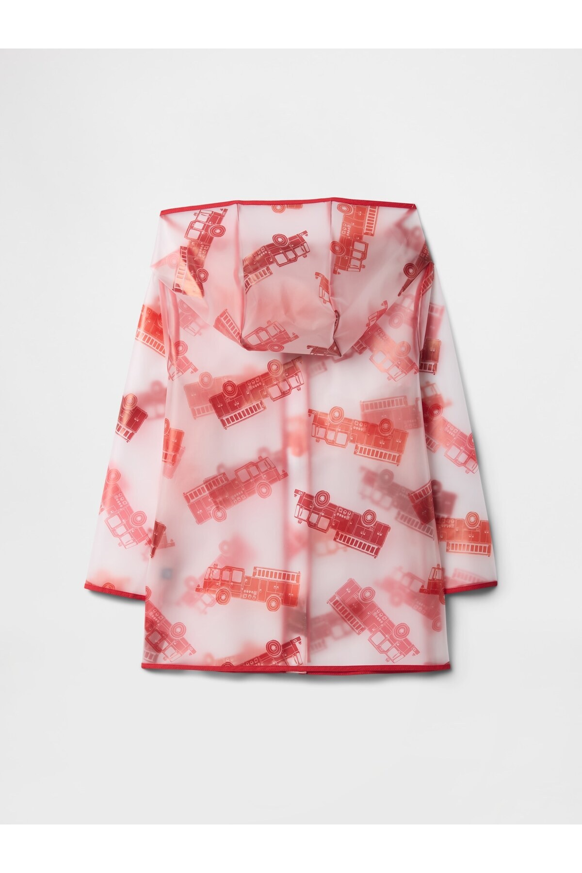 GAP Erkek Bebek Kırmızı Baskılı Yağmurluk fotoğrafı 3 (önizleme)