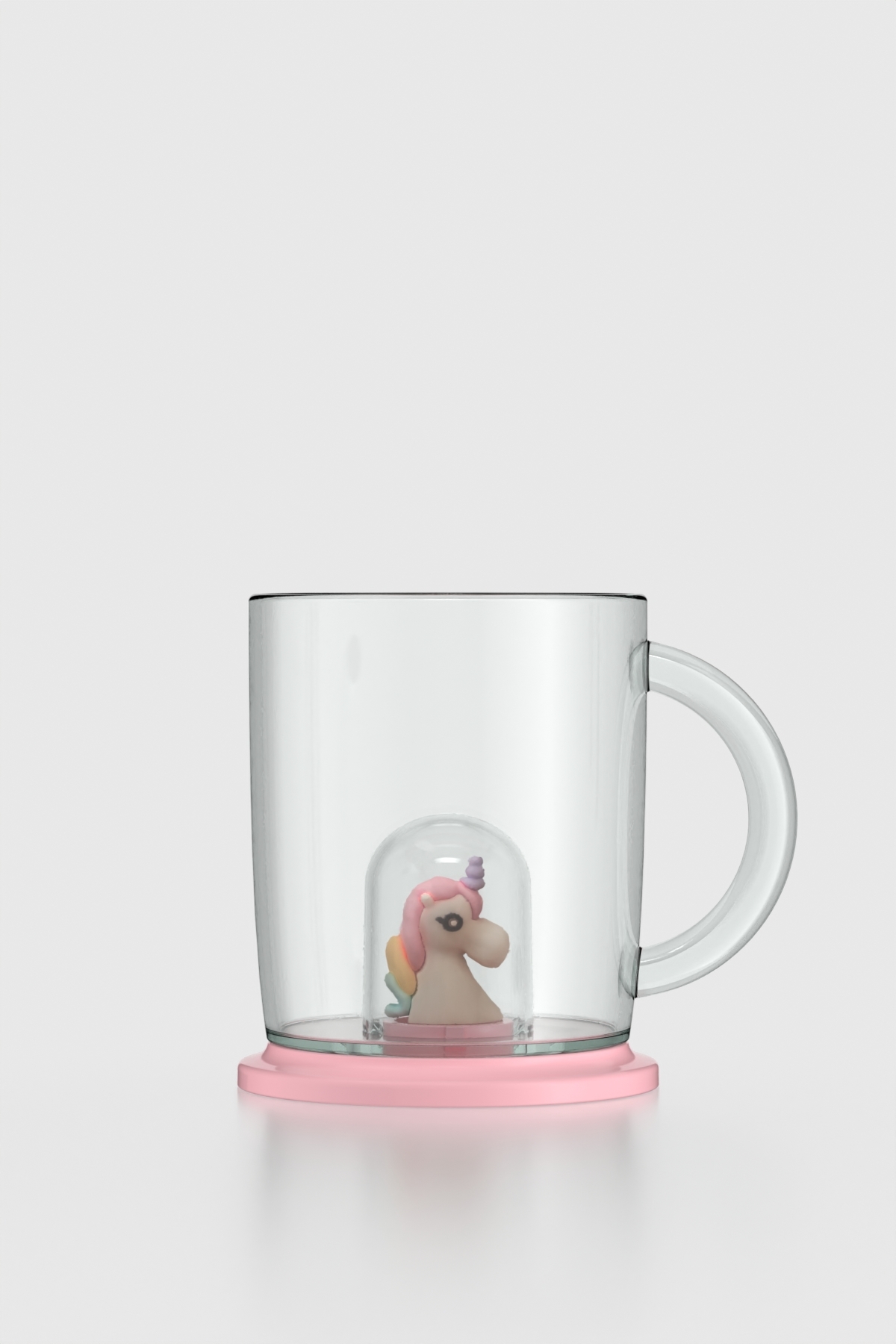 Renga Joy Unicorn Figürlü 250 ml Kulplu Tritan Bardak 222059 Pembe fotoğrafı 2 (önizleme)