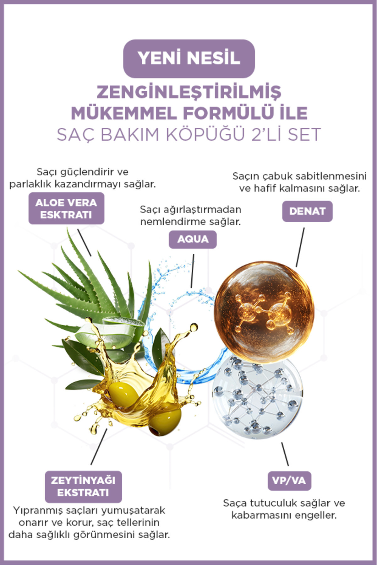 SAÇ ŞEKİLLENDİRİCİ 2'Lİ SET — 8682678302312-2 — تصویر 4 از 5