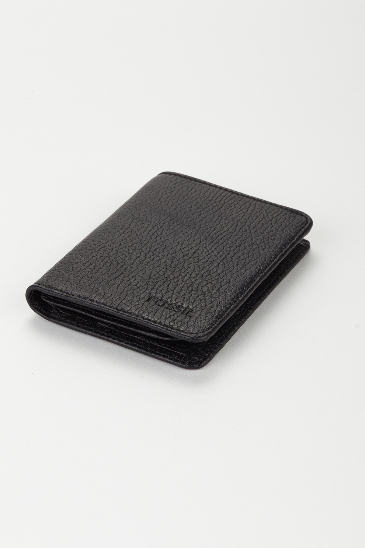 Fossil  Kutulu Hakiki Deri Dikey Ekstra Kartlıklı Mini Erkek El Portföyü Cüzdan - Görsel 2