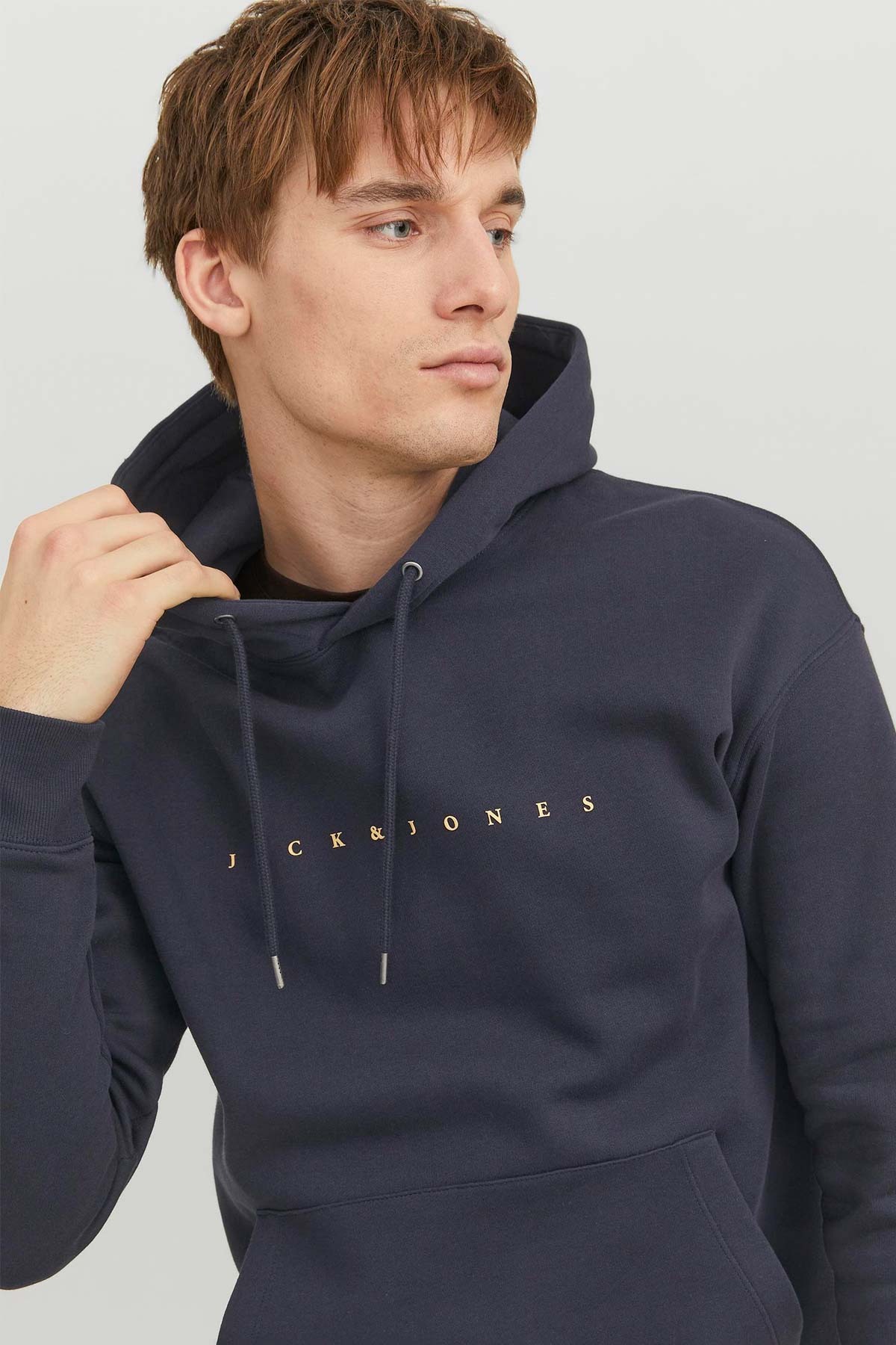 سویشرت مردانه طرح دار آستین استاندارد | جک اند جونز Jack & Jones 12233972 - BS - تصویر 3