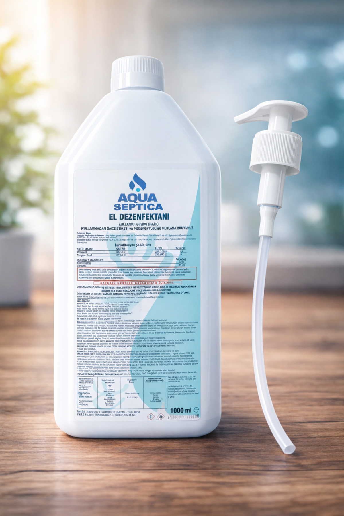 Aqua El Cilt Dezenfektanı 1 Litre