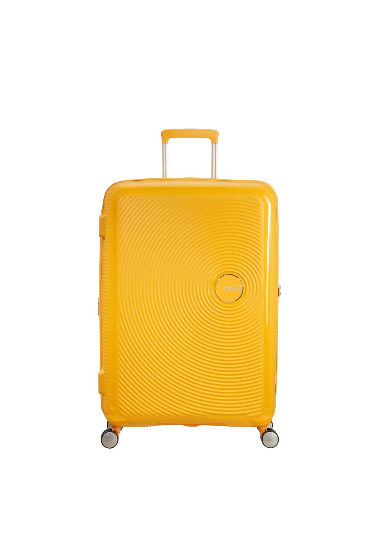 Yellow Soundbox - Gusseted 77cm Large Rigid Suitcase