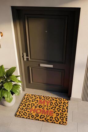 Cotto Home CocoJoy PJ010A Leopar My Home Desenli Kalın Kaymaz Taban Nem Alıcı...