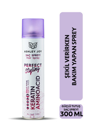 Ashley Joy Keratin Ve Aminoasit Içeren Güçlütutuş Şekillendirici Saç Spreyi 3...