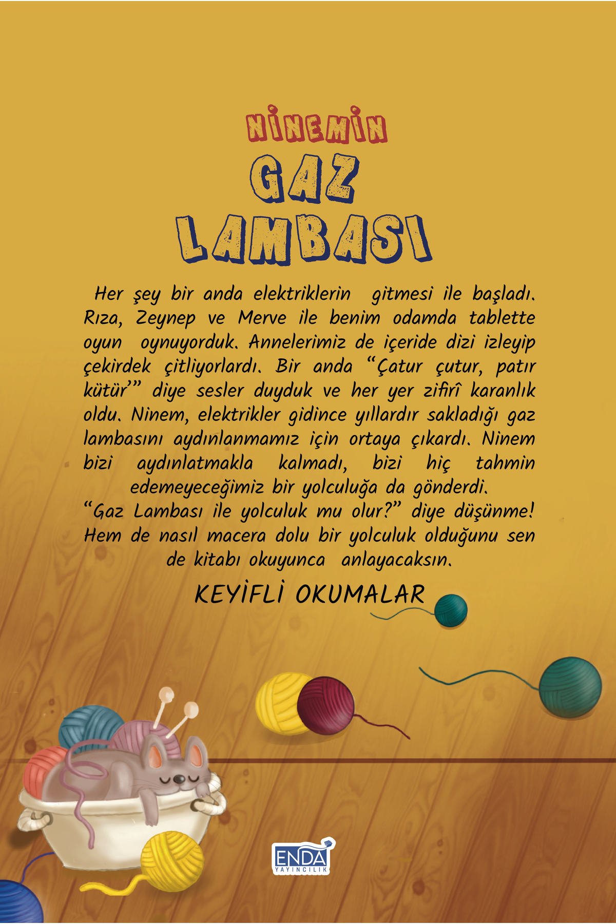 ENDA YAYINCILIK Ninemin Gaz Lambası- Dilek Cesur - Fiyatı, Yorumları