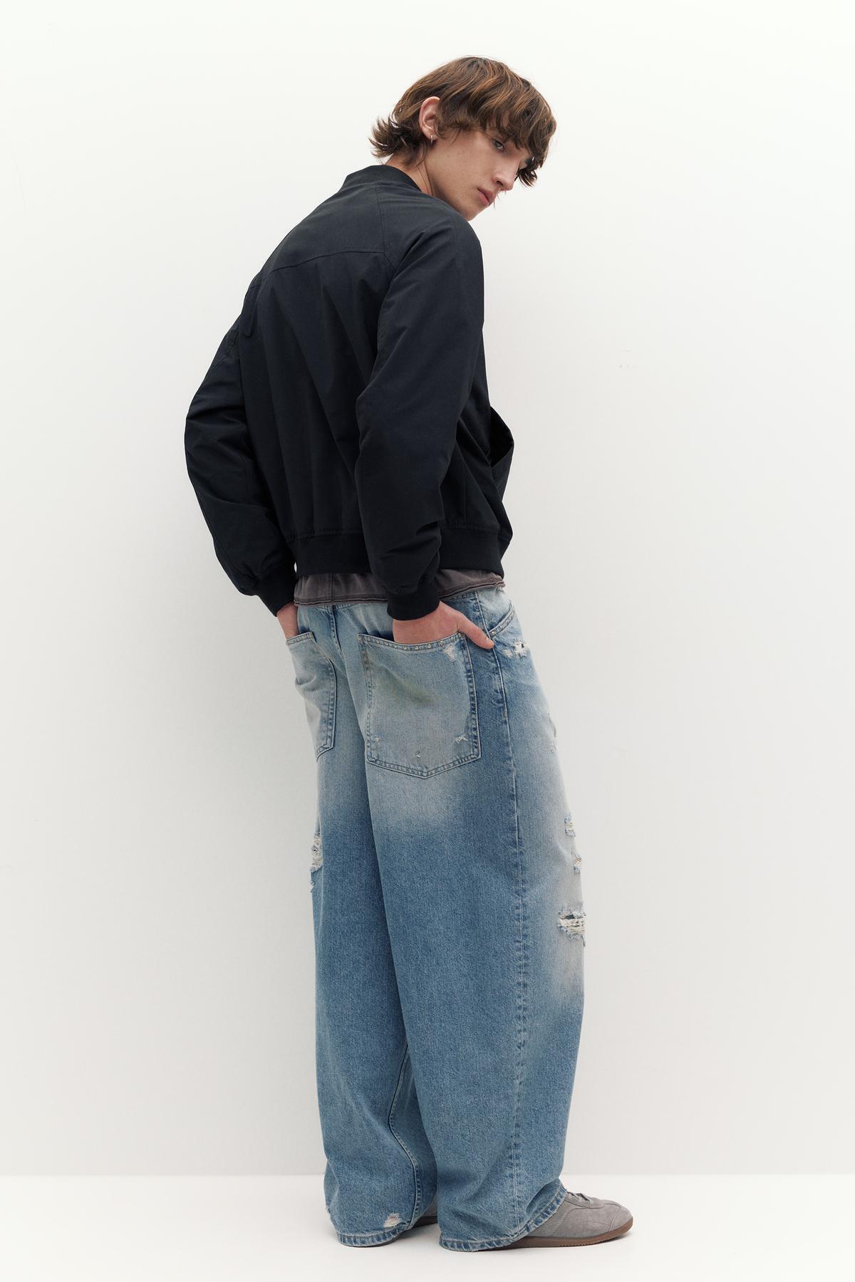 Pull & Bear  Hafif bomber ceket - Görsel 6