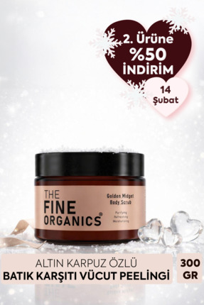 THE FINE ORGANICS Minyatür Altın Karpuz Özlü Besleyici ve Arındırıcı Batık Ka...