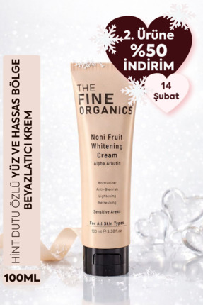 THE FINE ORGANICS Hint Dutu Özlü Yüz Ve Hassas Bölge Beyazlatıcı Krem (GENİTA...