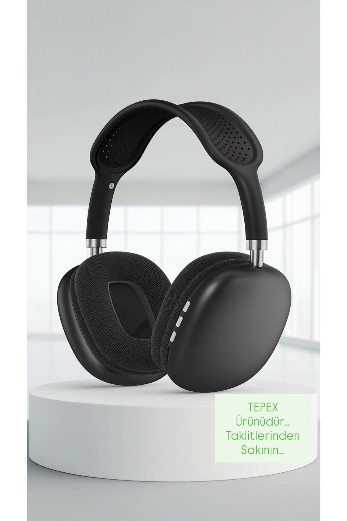 Kablosuz Bluetooth Kulaklık iOS Android Uyumlu Yüksek Ses Kalitesi Mikrofonlu St