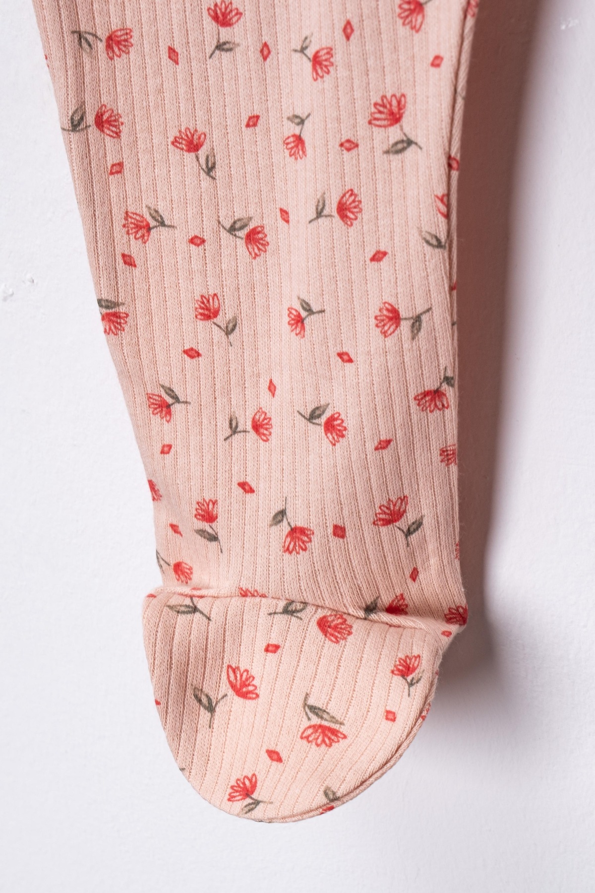 ENİA BABY Kız Bebek Desenli Renkli 3lü Tulum Takımı Yenidoğan Kıyafeti 3-6 Ay fotoğrafı 5 (önizleme)