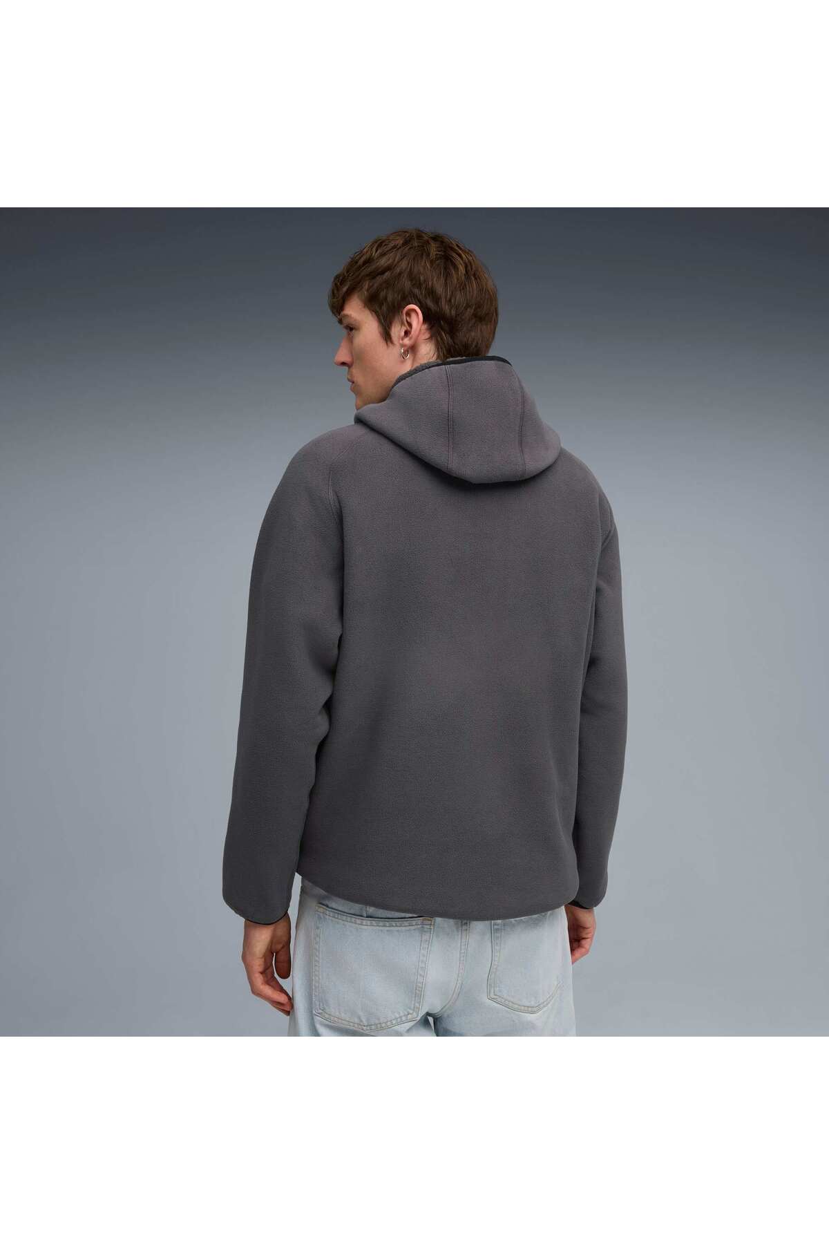 PUMATECH Erkek Yarım Fermuarlı Kapüşonlu SWEATSHIRT görsel 3