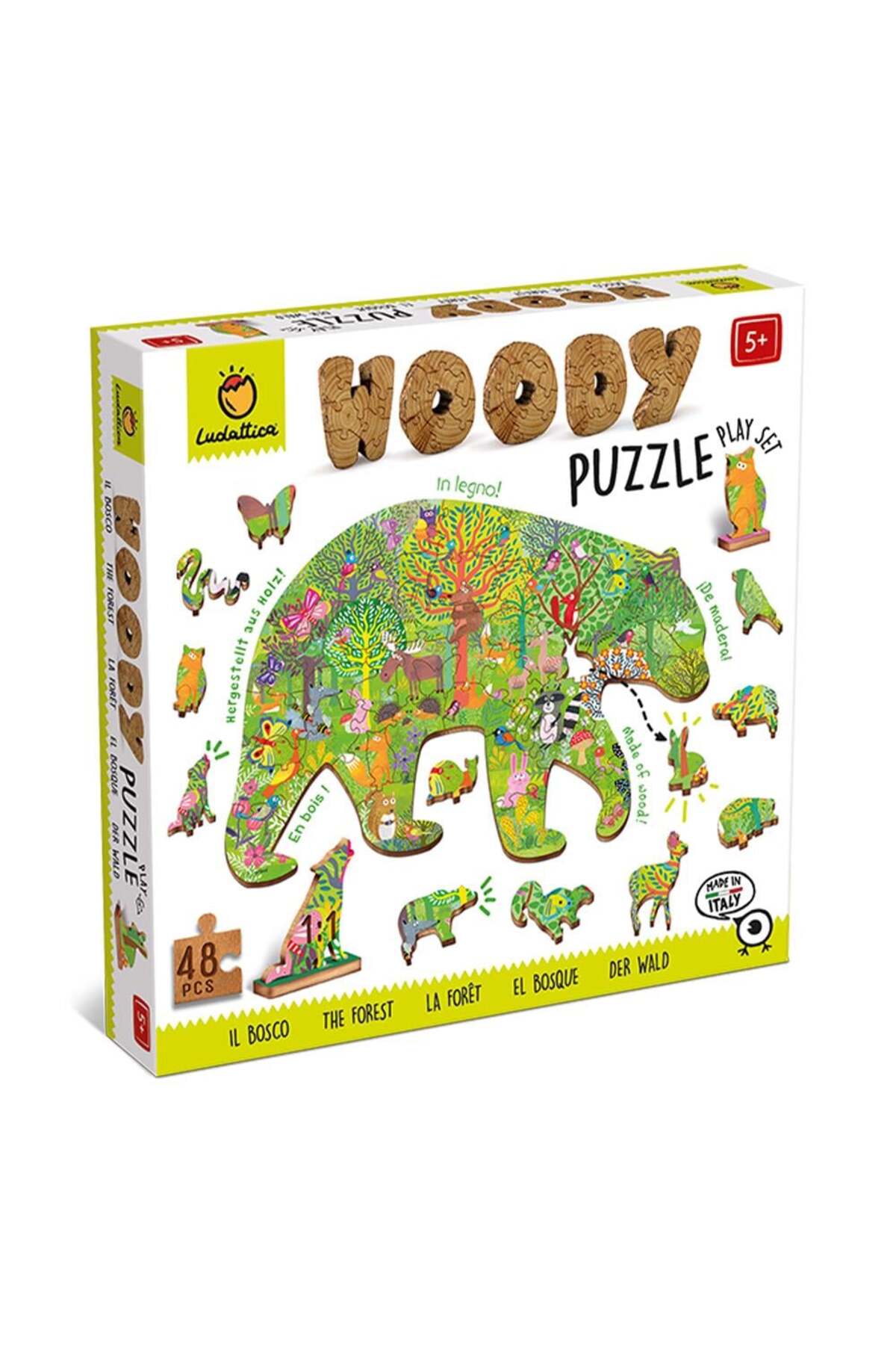 ludattica The Forest - Woody Puzzle - Fiyatı, Yorumları