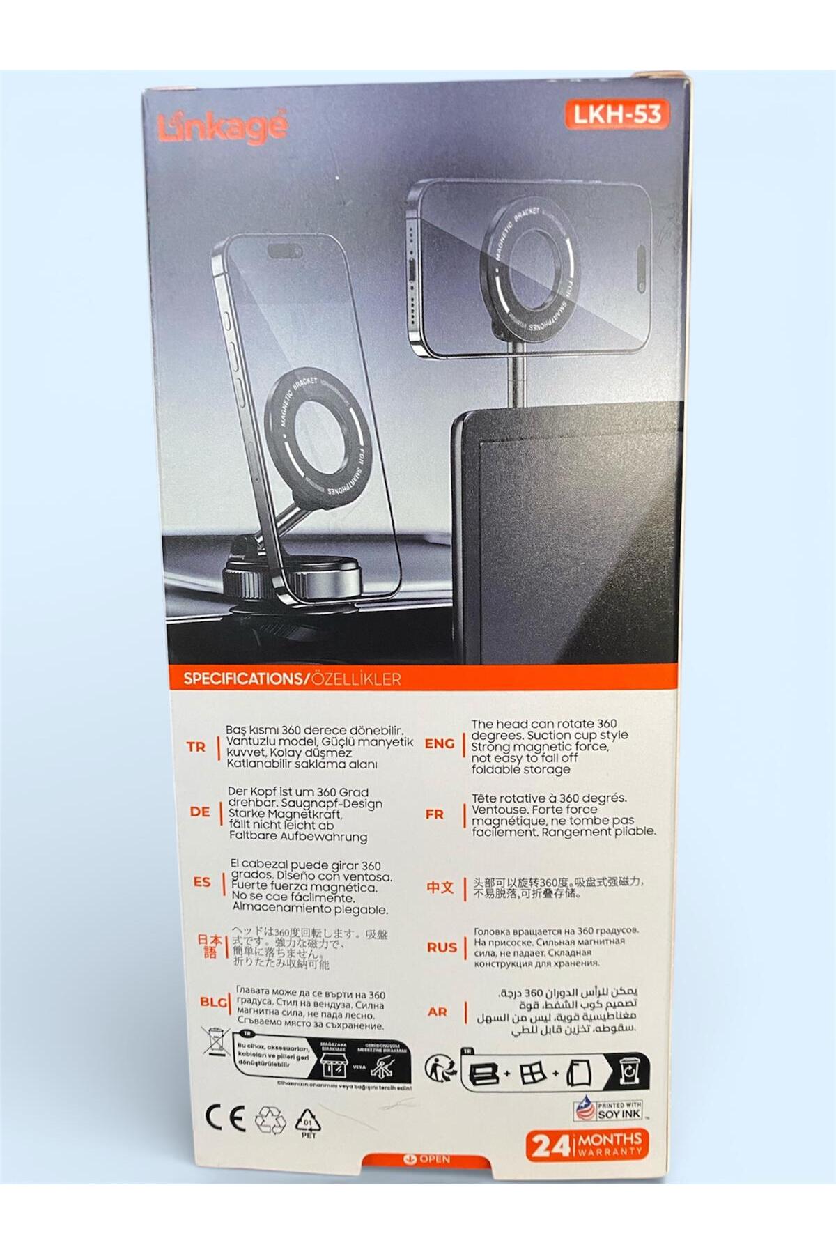 LKH-53 Vakumlu MagSafe Telefon Tutucu