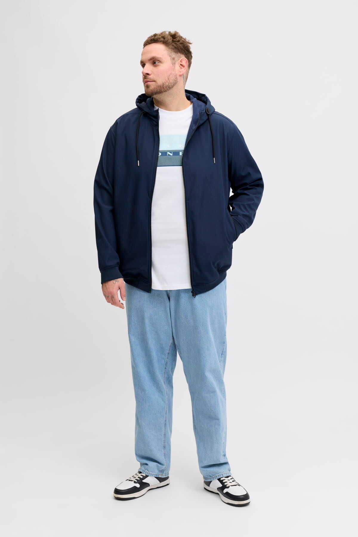 تیشرت مردانه Dijital Baskı آستین کوتاه | جک اند جونز Jack & Jones 12297140 - تصویر 2