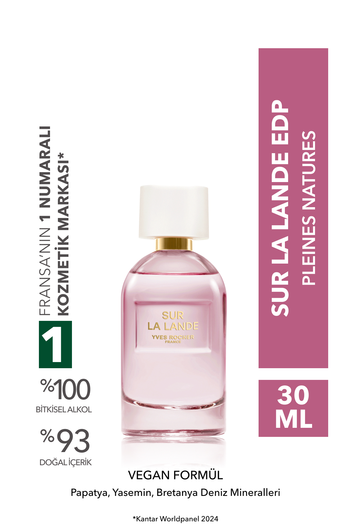 Yves Rocher Sur La Lande EDP-Pleines Natures-Vegan-30ml - Fiyatı, Yorumları