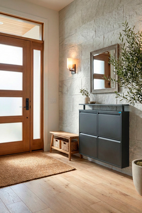 LICCIA Metal Ayakkabılık 2 li Yatay Model