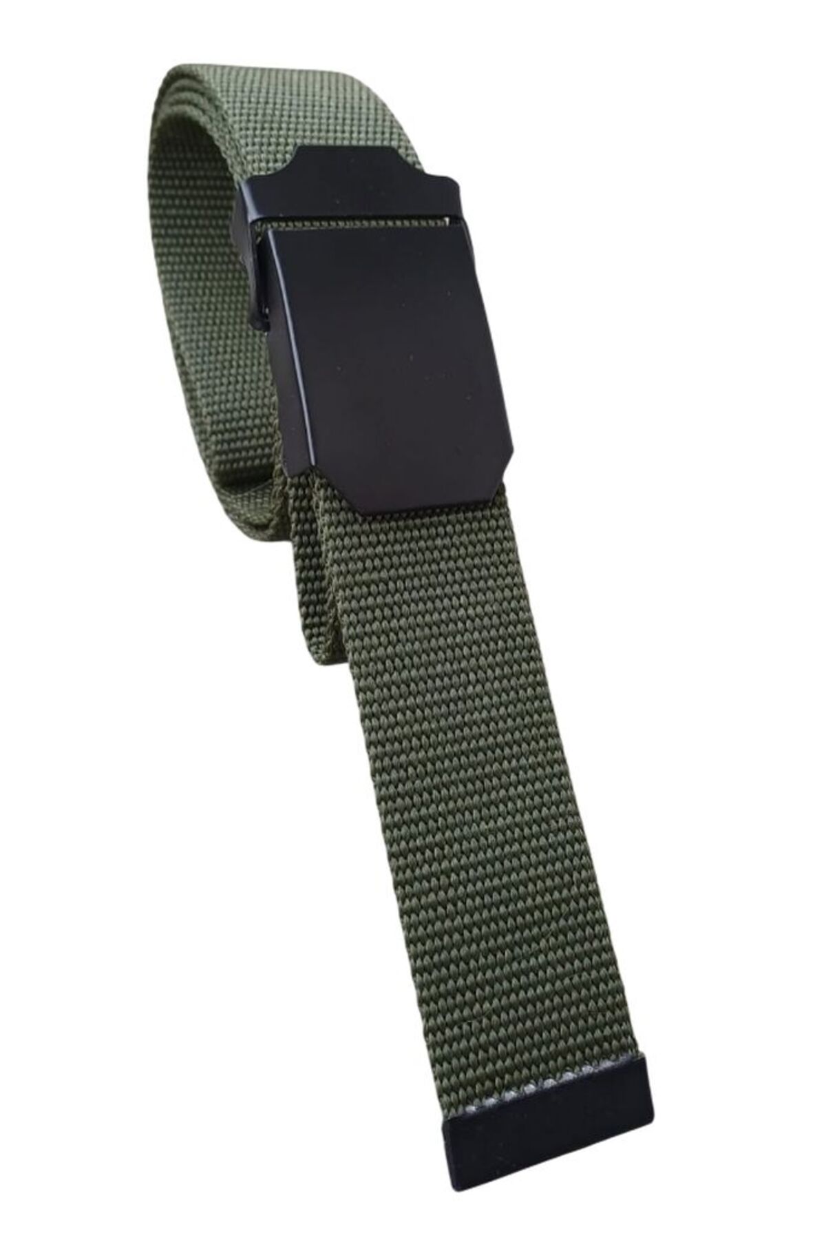 Deribond 2 Adet Kemer Siyah ve Haki Erkek Palaska Tarzı görsel 7