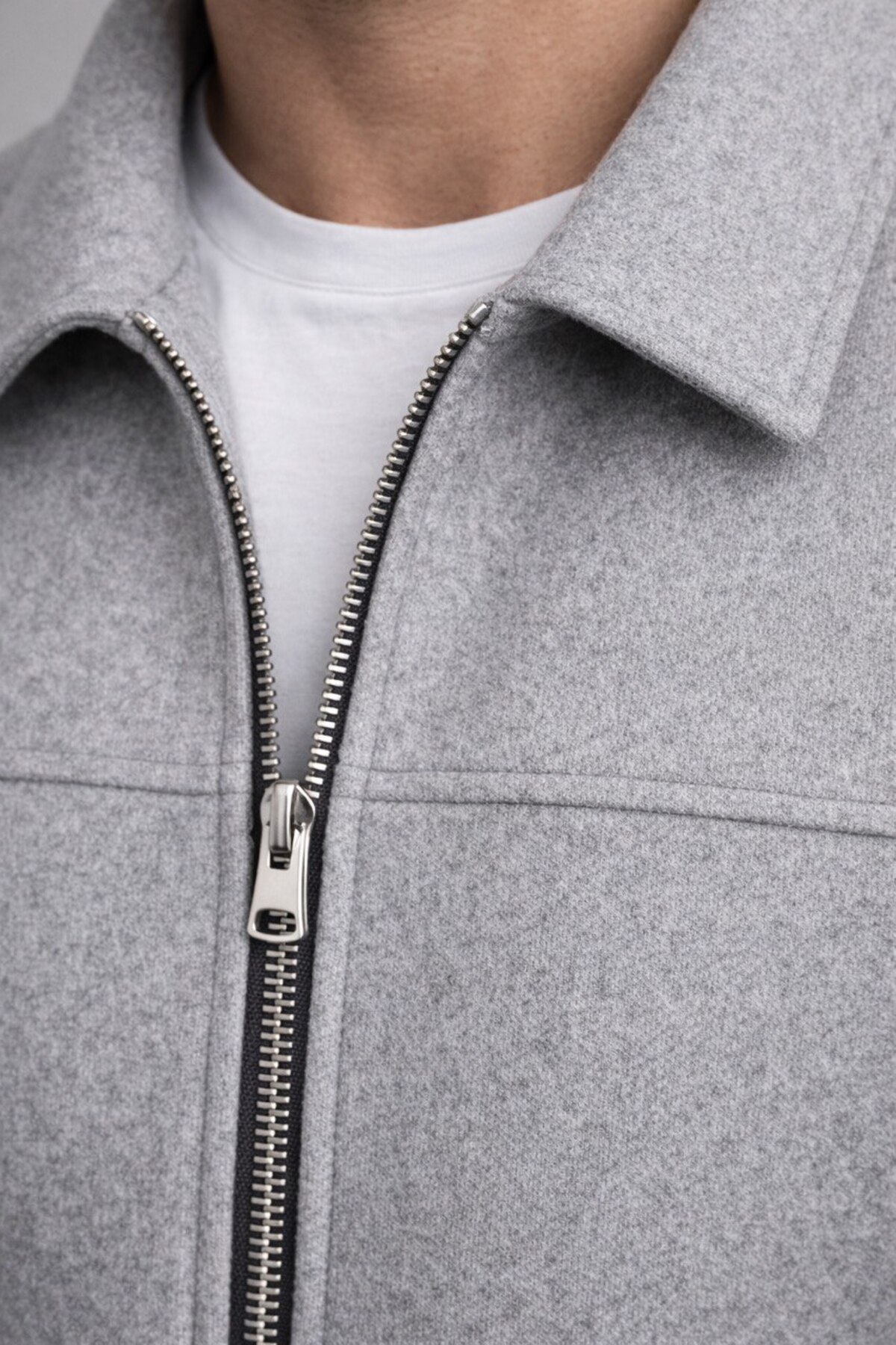 BASEL.CO  Old Money Dolgun Kumaş Tüylenmez Basic Kaşe Ceket - Görsel 2