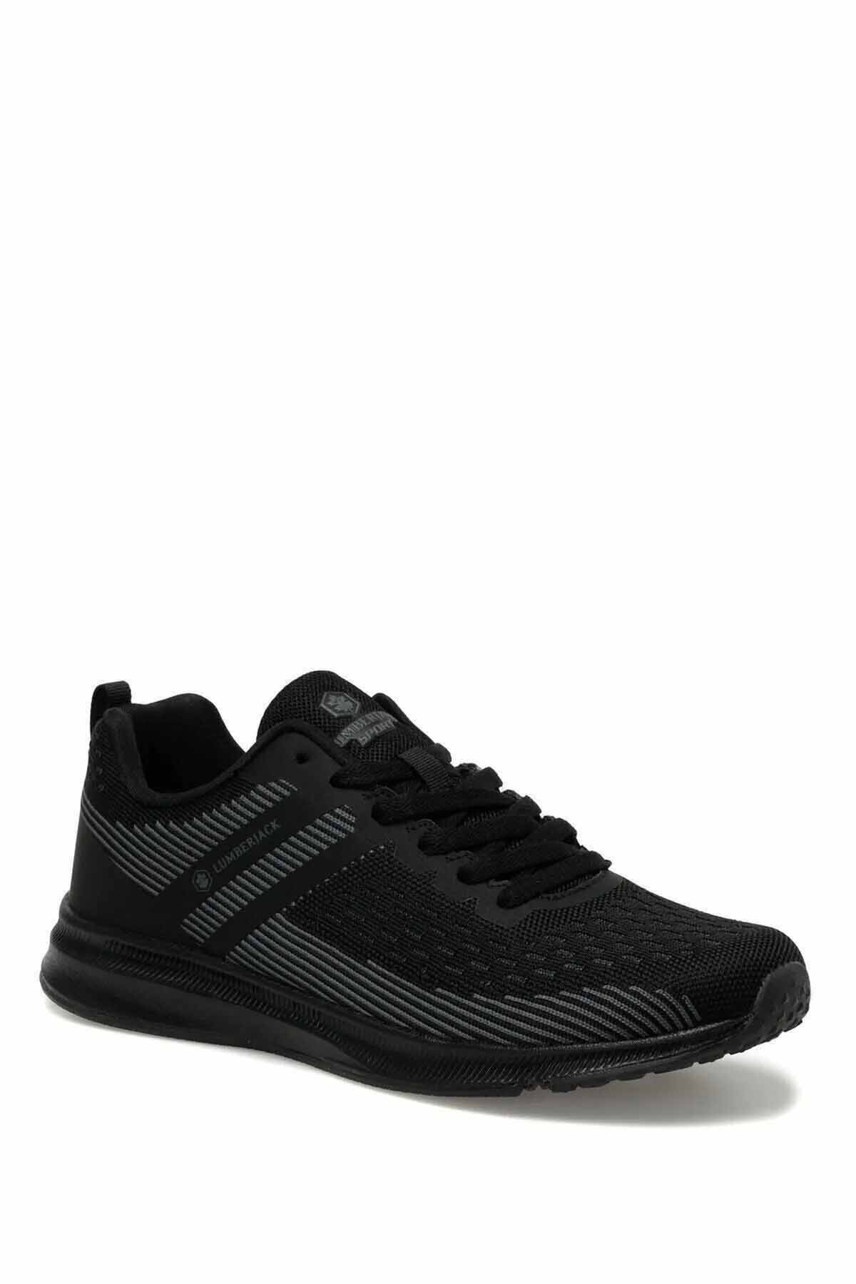 Siyah Erkek Spor Ayakkabı - Hafif Örgü Saya Sneaker — مشکی RS-LMBR-1 — تصویر 3 از 7