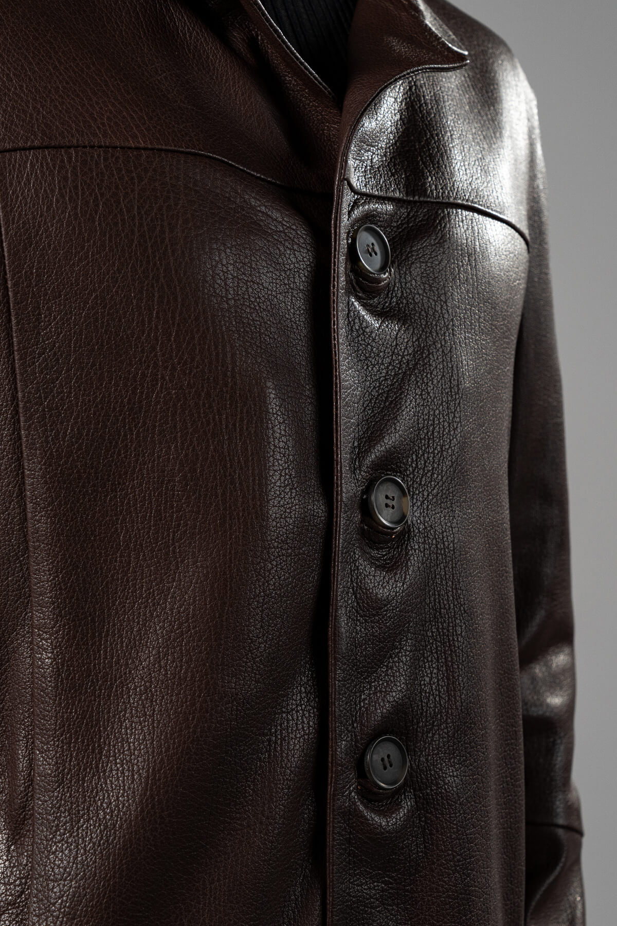 Tamer Tanca  Erkek Hakiki Deri Viski Jumbo Mont - Görsel 4