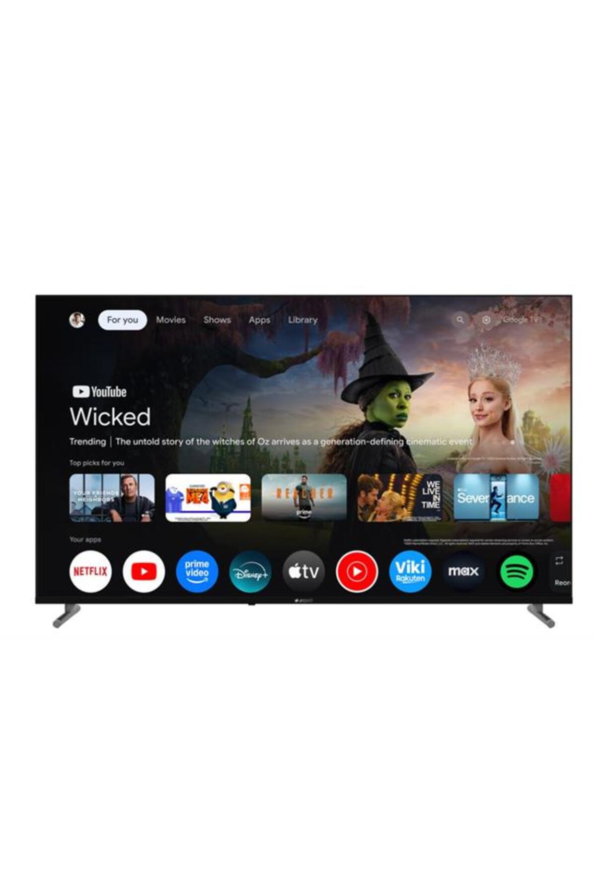 Arçelik 7 serisi A 765C/164 cm 4K UHD Google Smart Televizyon