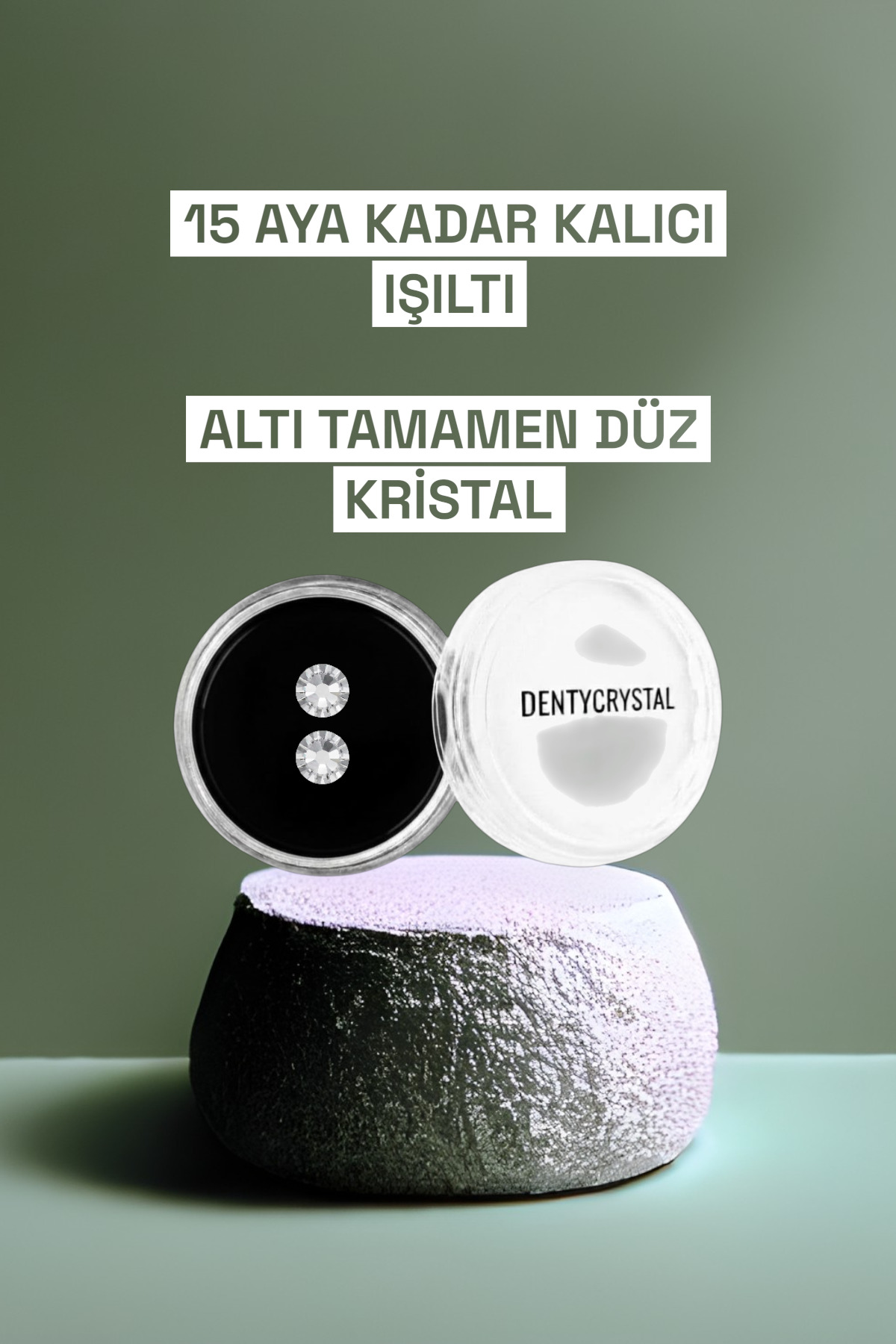 DENTYCRYSTAL Diş Pırlantası Classic Çift (Avusturya Kristallerinden Oluşturulmuş Classic Set ) görsel 2