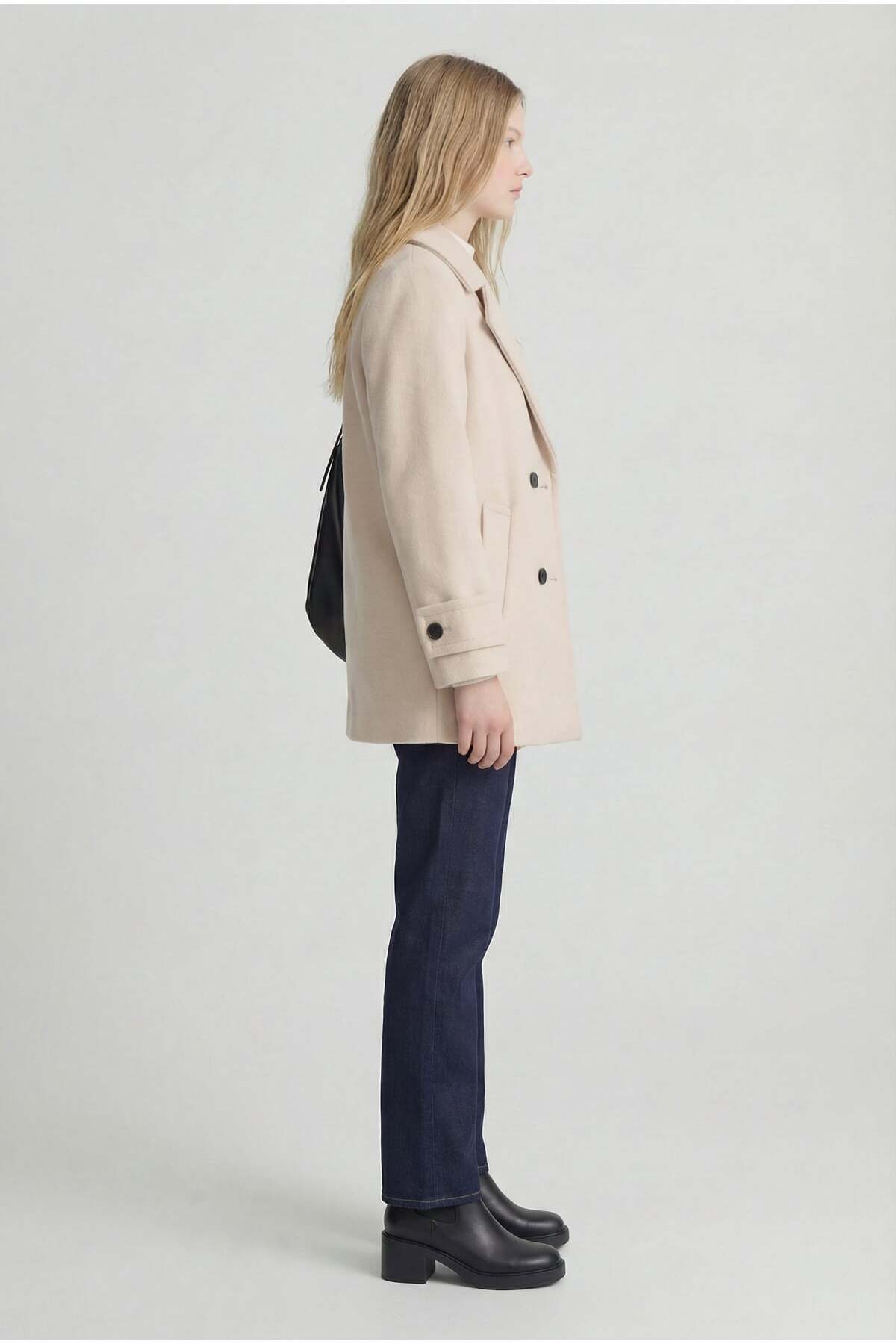 PAULMARK  Kadın Kısa Kaban - Görsel 2