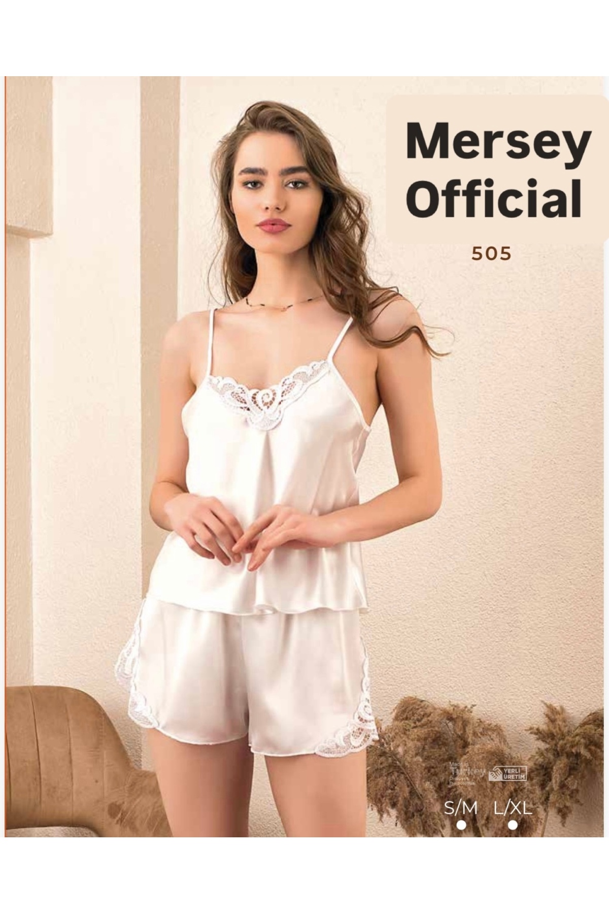 MERSEY Gecelik Şortlu Takım