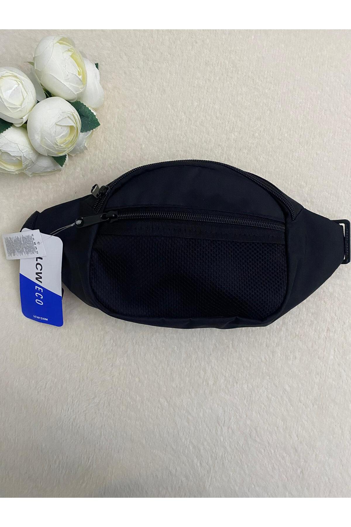 LC Waikiki  LCW LUNEX Siyah Erkek Bel Çantası - Görsel 3