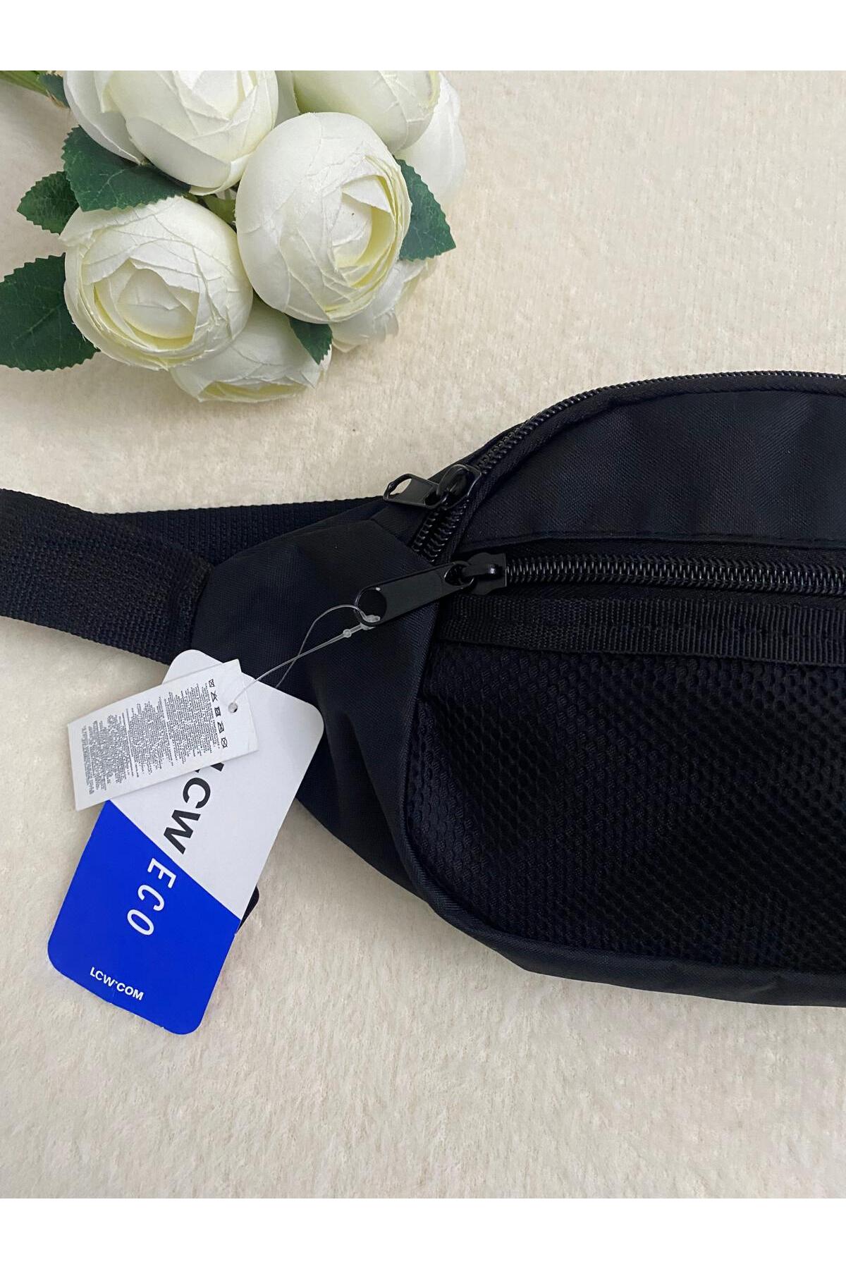 LC Waikiki  LCW LUNEX Siyah Erkek Bel Çantası - Görsel 2