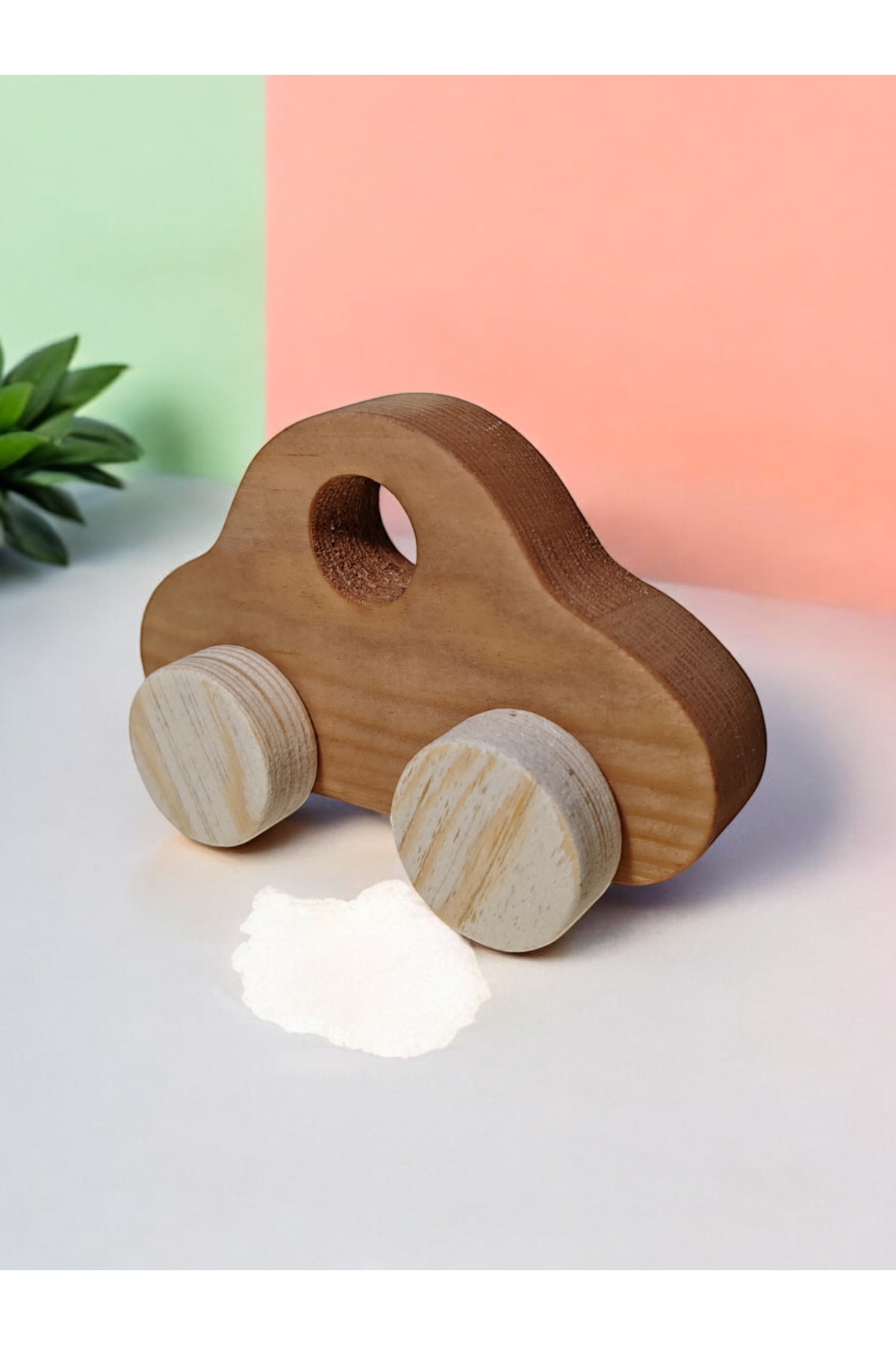 Wooden Toy Car Natural Handmade Toy