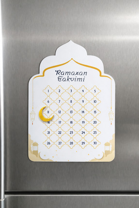TOI SHOP Ramazan Takvimi Magnet | Dekoratif Ramazan Süsü ve Şık Ramazan Süsleri