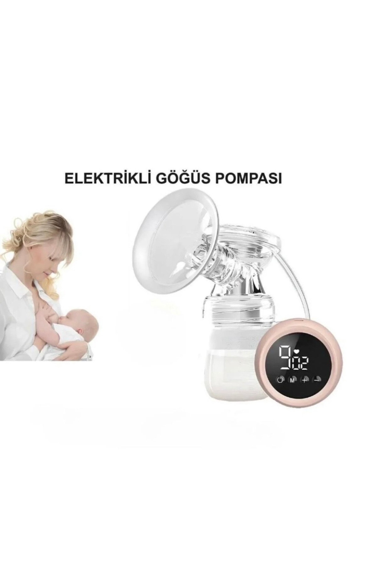 MorOflan Tek Elektrikli Göğüs Pompası I Elektrikli Süt Pompası ISüt Sağma Makinesi I Anne Sütü Sağma Pompası fotoğrafı 3 (önizleme)