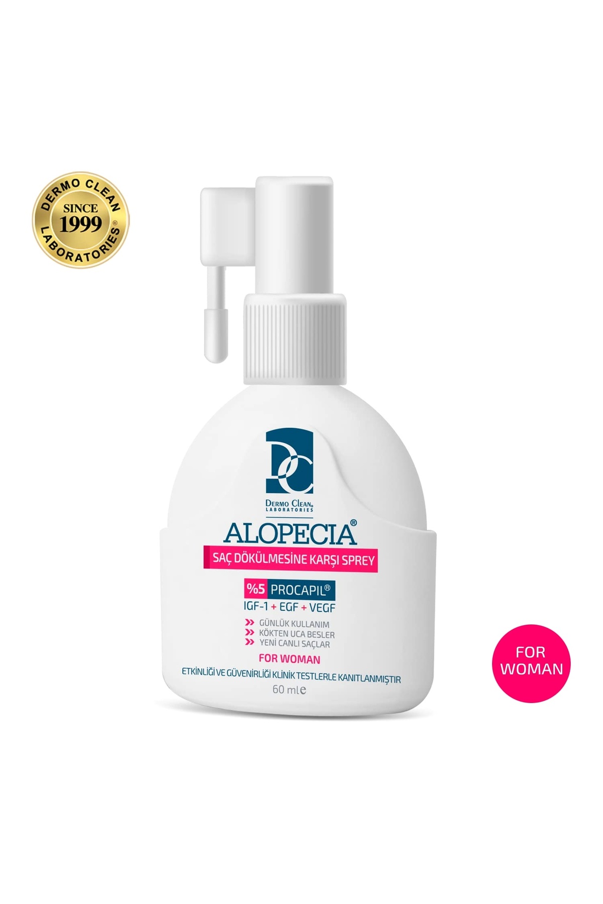 Alopecia Kadın Deri Spreyi 60 ml — TYC95D468349B96D8FA4BF100 — تصویر 2 از 3