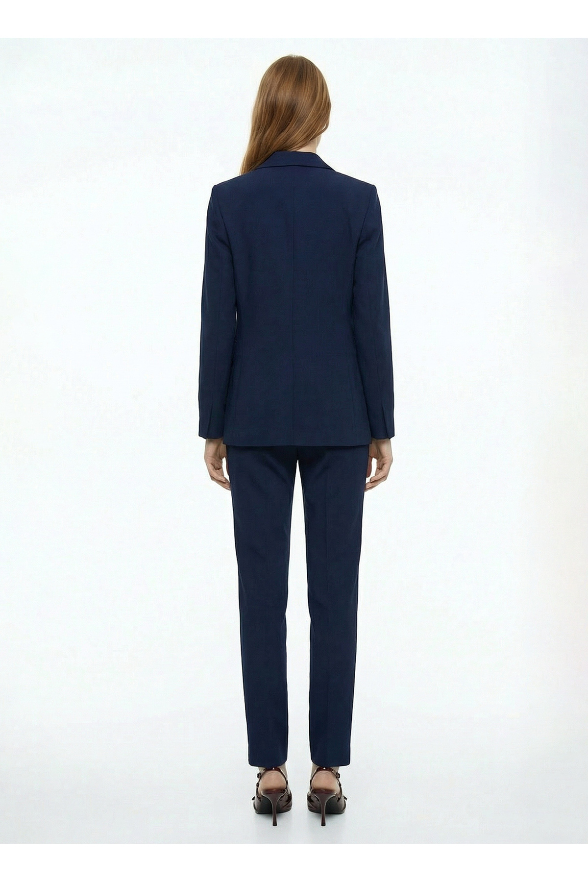 Fabrika  Lacivert Kadın Blazer F6SL-CKT0331 - Görsel 5