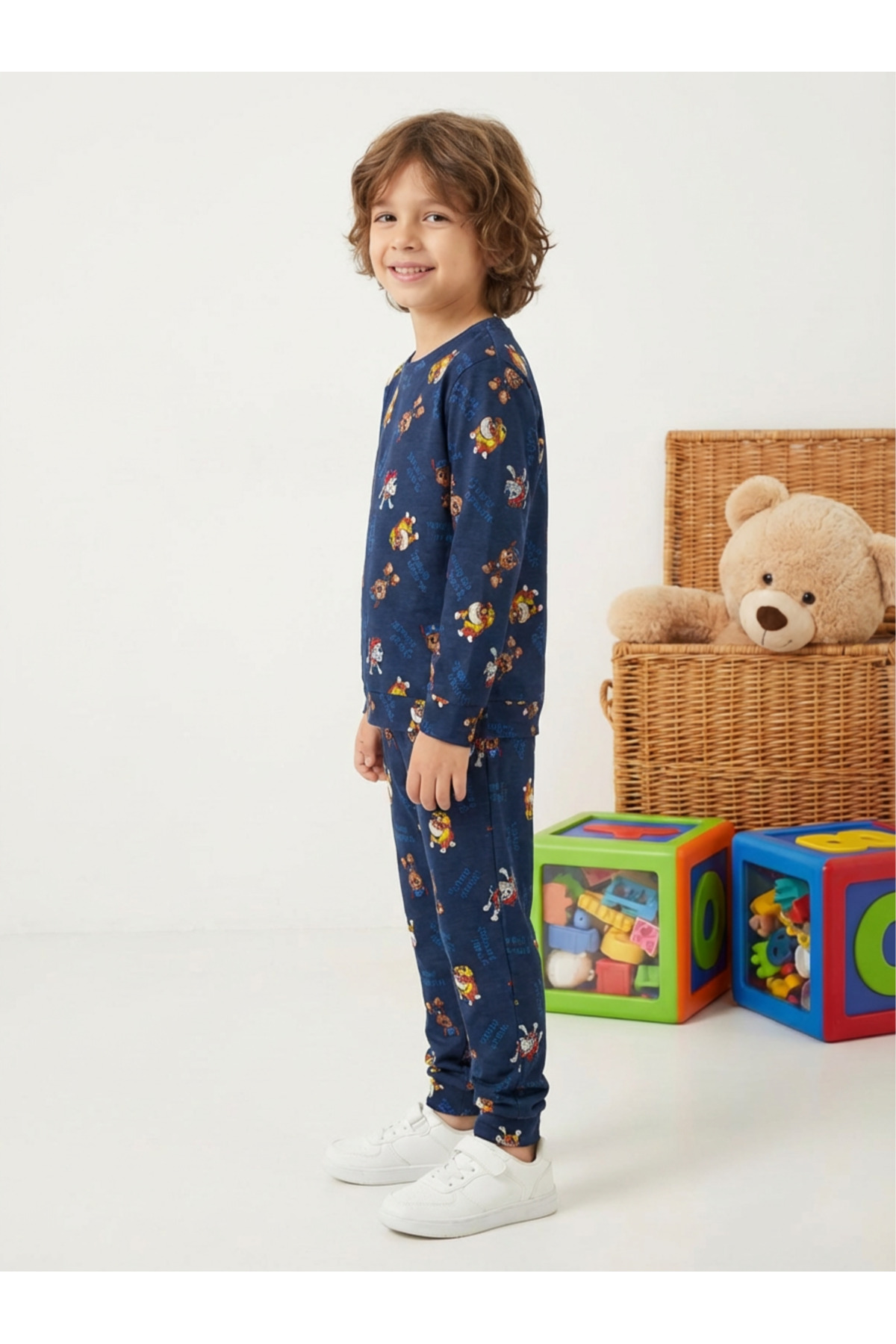 DAPSEE PAWN PATROL DESENLİ PAMUKLU ÇOCUK PİJAMA TAKIMI fotoğrafı 7 (önizleme)