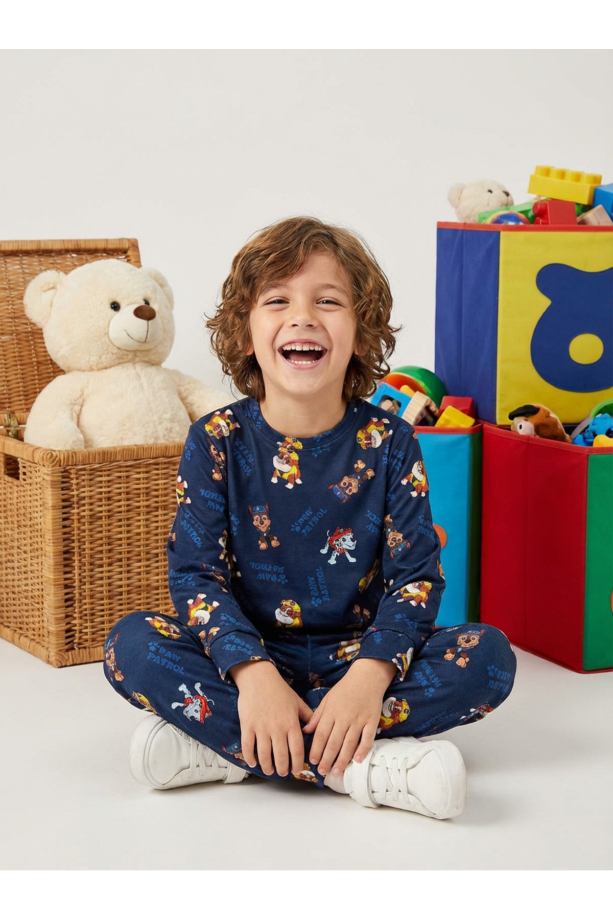 DAPSEE PAWN PATROL DESENLİ PAMUKLU ÇOCUK PİJAMA TAKIMI fotoğrafı 2 (önizleme)